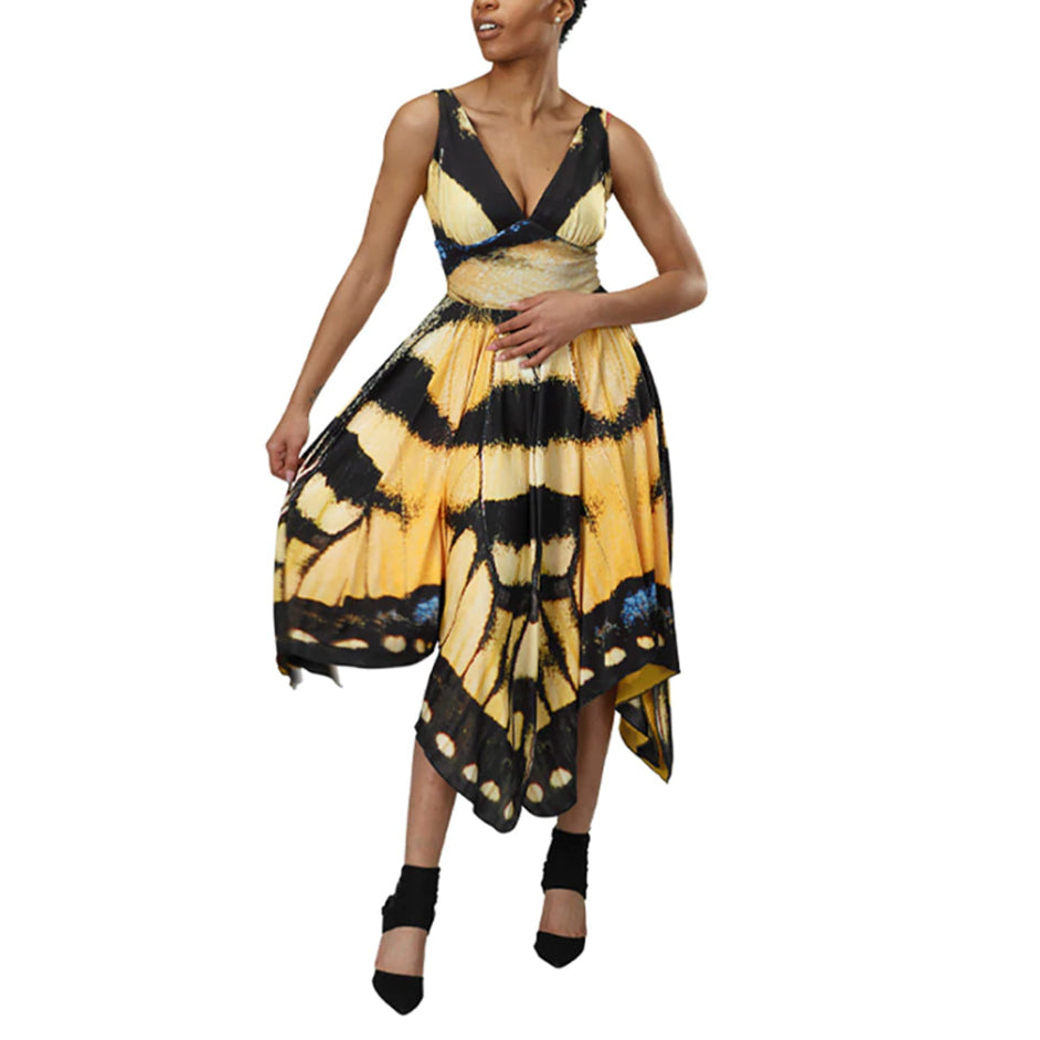 Butterfly Dress (Women's) | Yellow Swallowtail